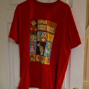 Super Mario Bros. Kids Red T-Shirt
